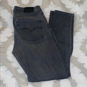 Levi’s Grey High Rise Skinny